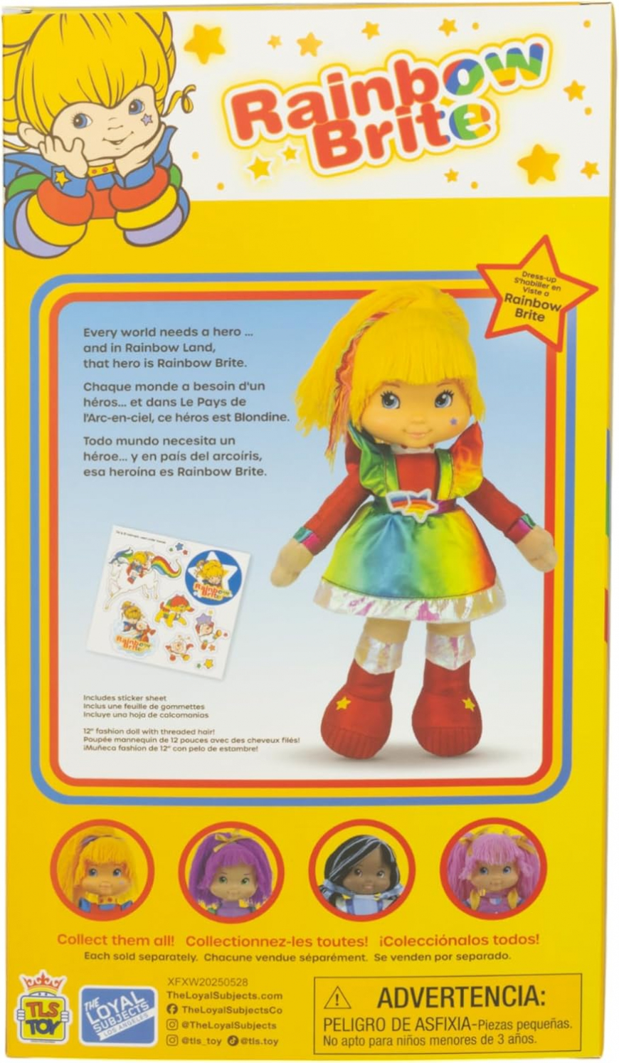 Rainbow Brite 12-inch Doll 'Dress-Up' Edition