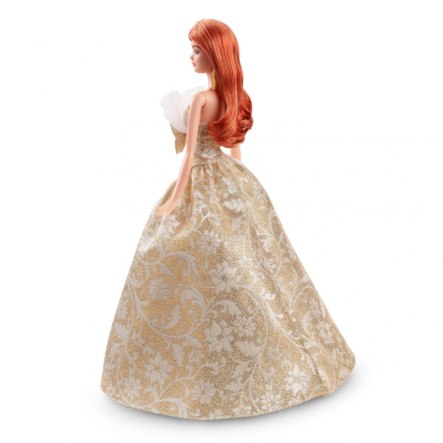 Barbie Holiday 2025 red head doll JBJ04