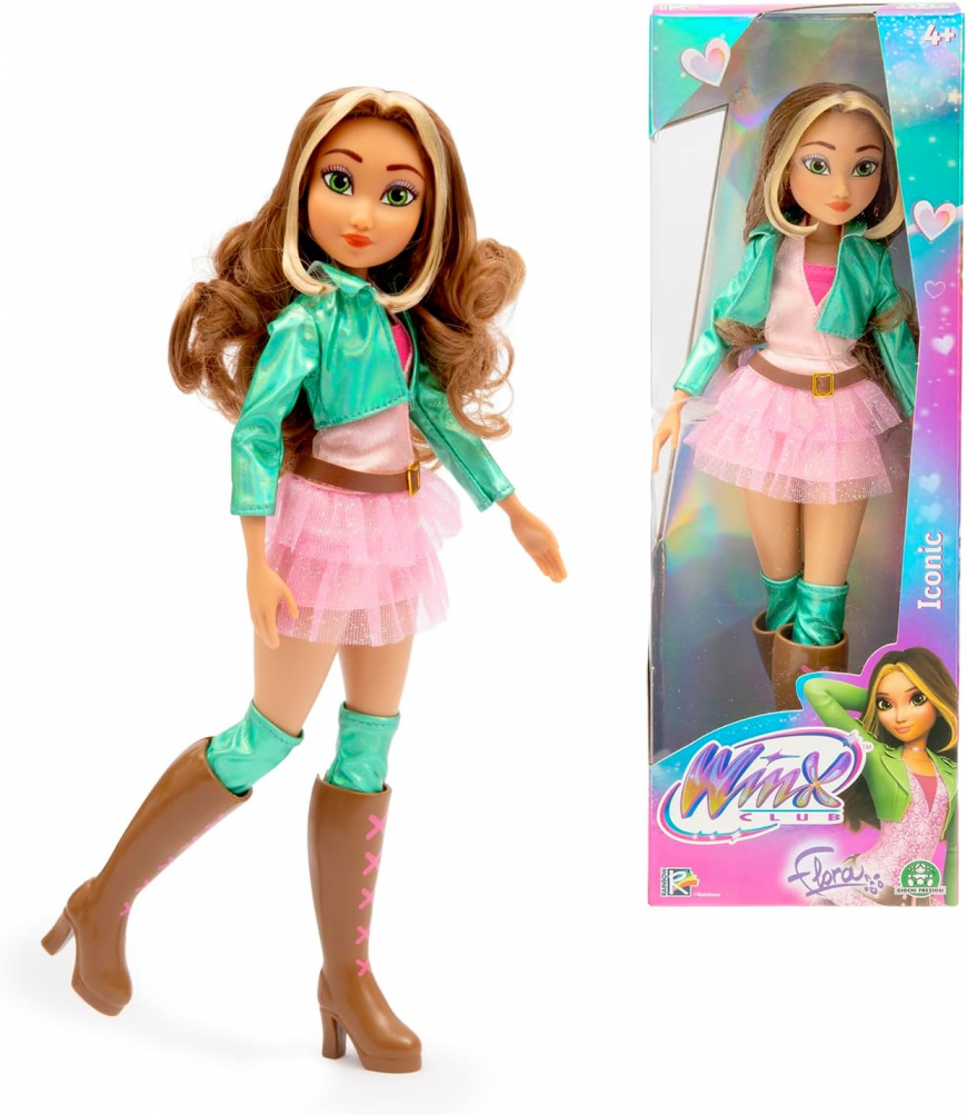 Winx Club Reboot Iconic Flora doll Giochi Preziosi