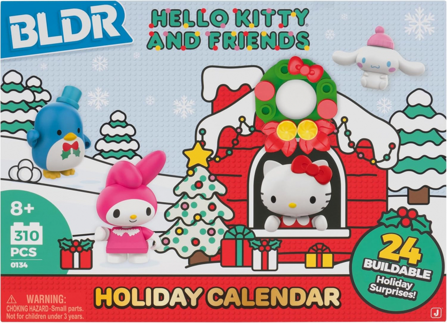 BLDR Hello Kitty and Friends Holiday Advent Calendar