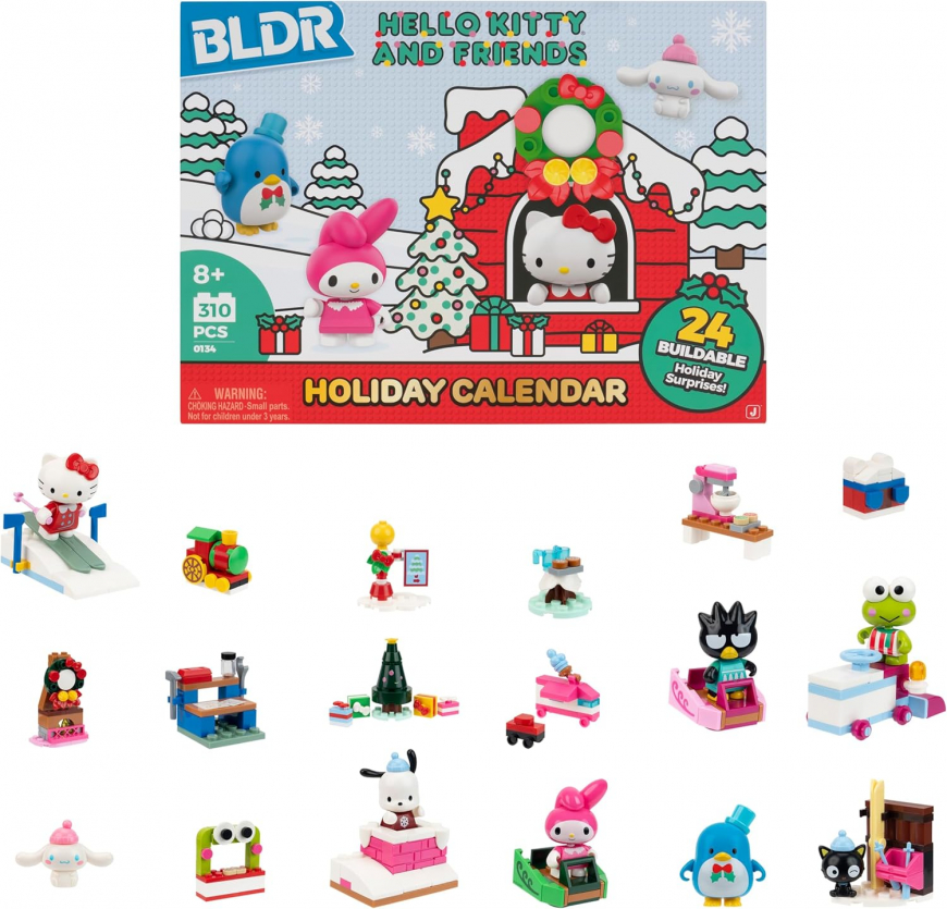 BLDR Hello Kitty and Friends Holiday Advent Calendar