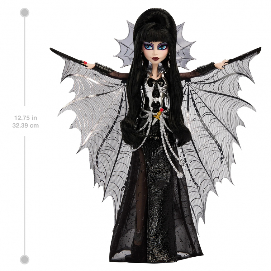 Monster High Skullector Elvira Mistress of the Dark doll 2025