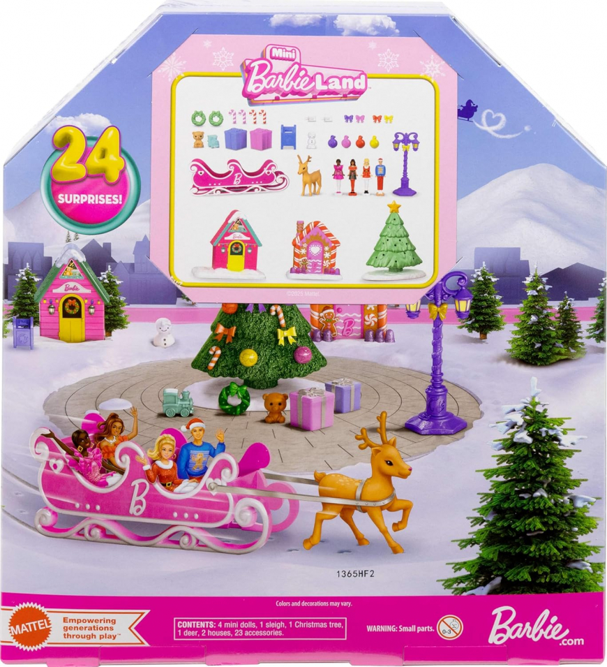 Barbie Mini Barbieland Advent Calendar 2025