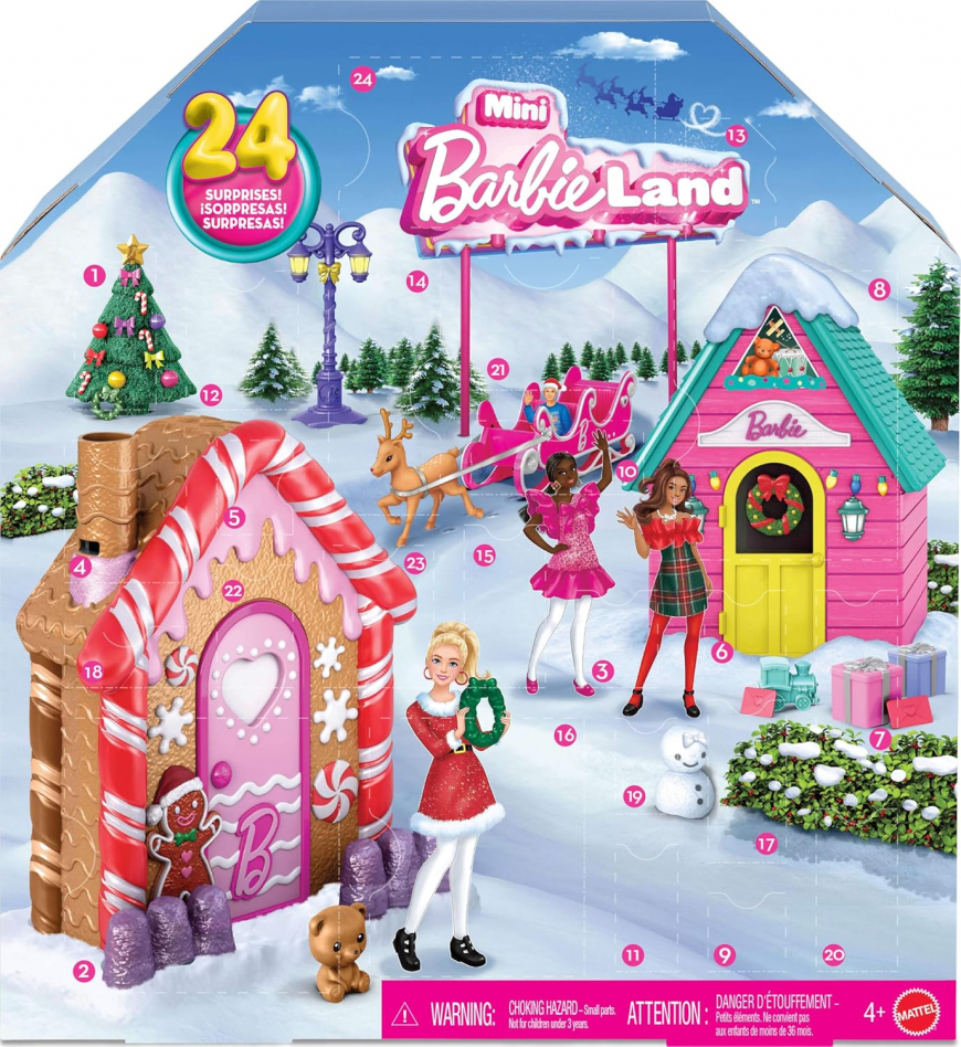 Barbie Mini Barbieland Advent Calendar 2025