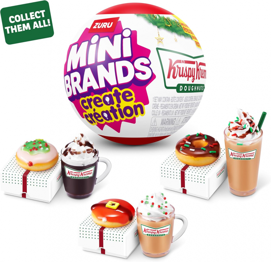 Mini Brands Create Krispy Kreme Holiday Series 1