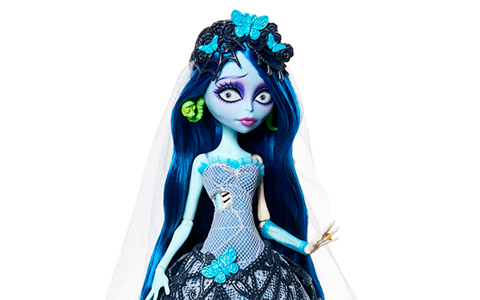 Monster High Skullector Emily The Corpse Bride doll