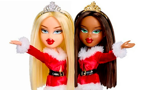 Bratz Very Merry Sasha and Cloe dolls