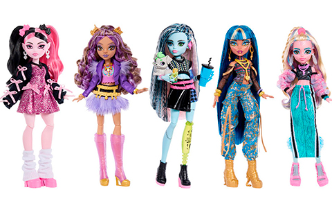 Monster High New Look 2 - Core Refresh 2 dolls 2026