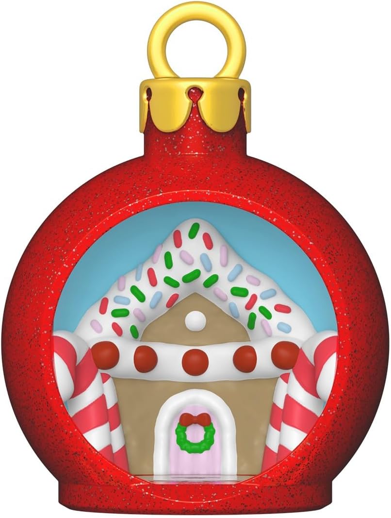 Funko Pop Bitty Ornaments: 9 Pack of Ornaments with Gingerbread Man and Present