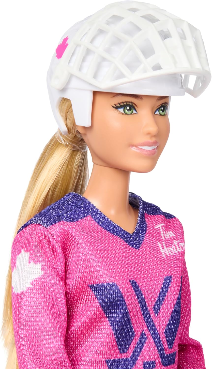 Barbie Tim Hortons PWHL blonde doll