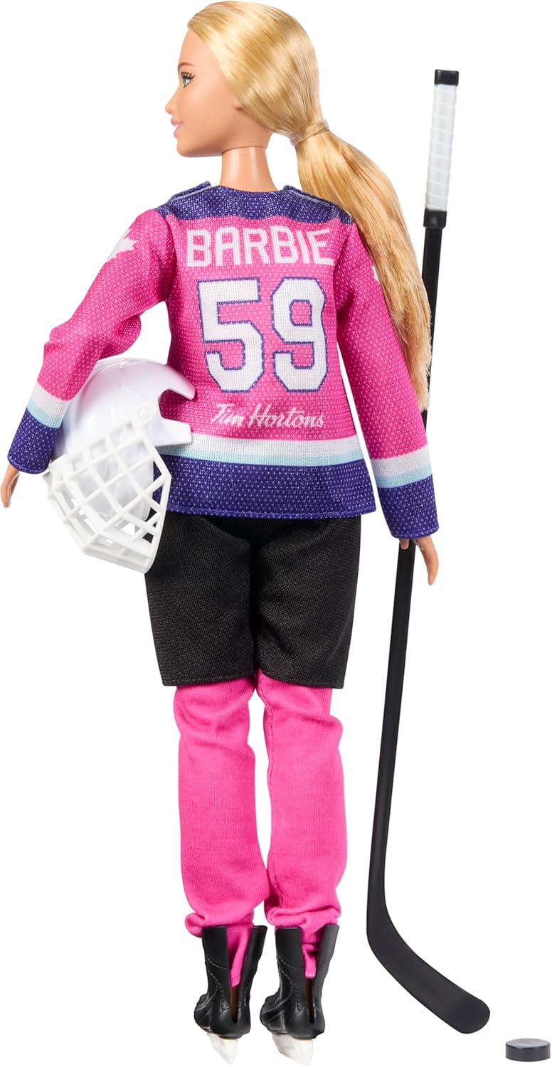 Barbie Tim Hortons PWHL blonde doll