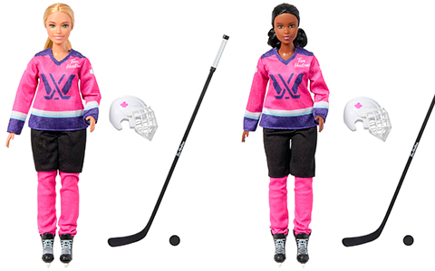 Barbie Tim Hortons PWHL dolls 2025