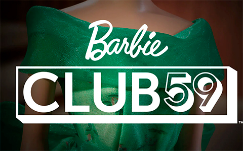 Barbie Signature «Modern Art» green swing dress doll 2025
