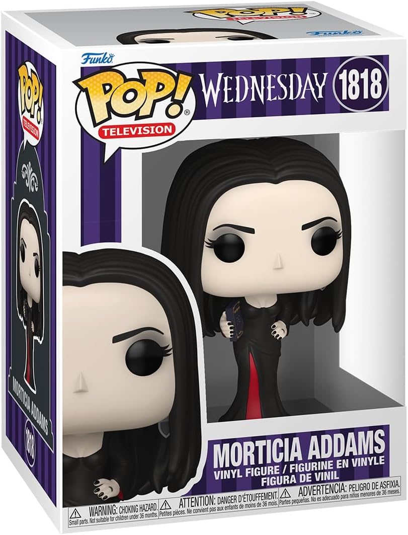 Funko Pop Wednesday season 2 Morticia Addams figure