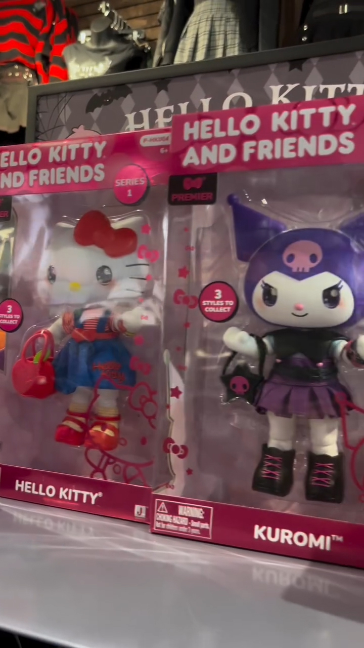 Hello Kitty Articulated Dolls from Jazwares