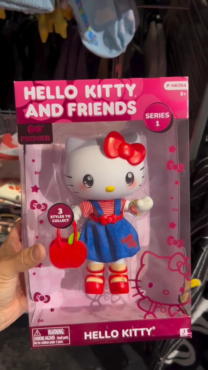 Hello Kitty Articulated Dolls from Jazwares