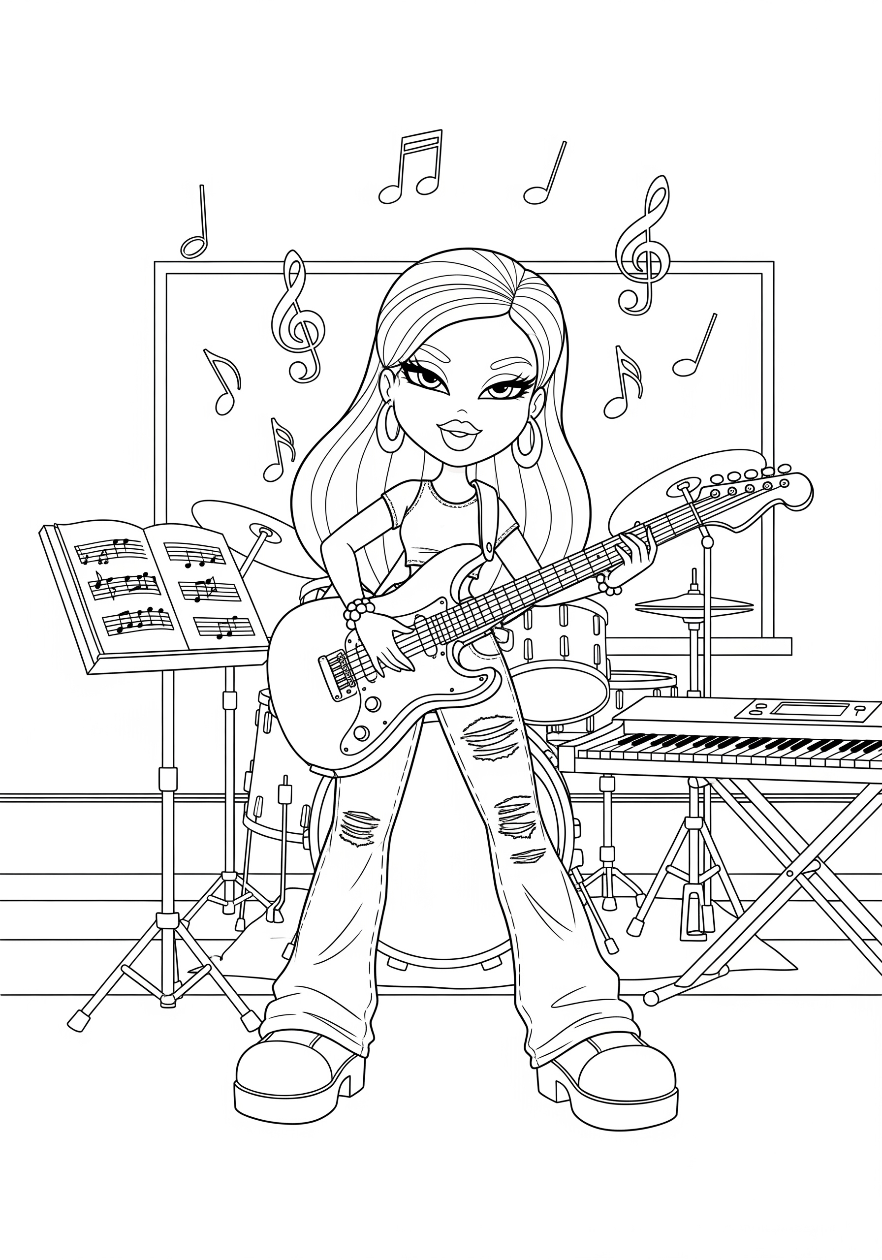 Bratz Petz Coloring
