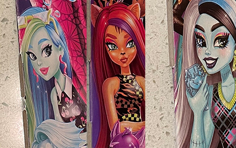 Monster High Buried Secrets 4 Courtside Fang-Out dolls