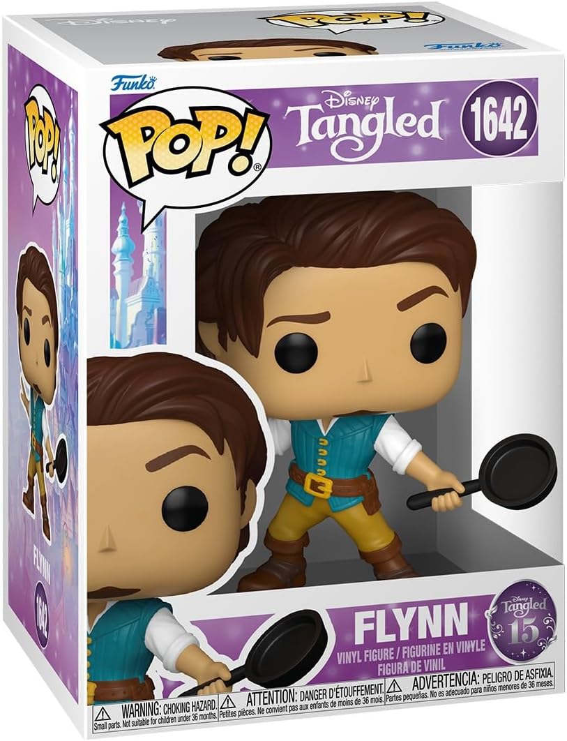 Funko Pop Tangled 15th Anniversary Flynn with pan