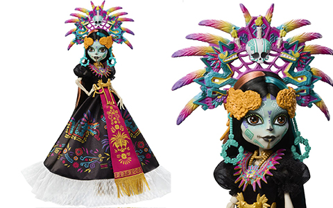 Monster High Howliday Dia De Muertos Skelita Calaveras 2025 doll