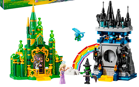 LEGO Wicked for Good Emerald City and Kiamo Ko Castle