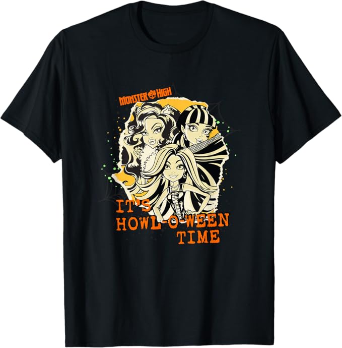 Monster High It's Howl-O-Ween Time T-Shirt