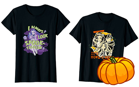 Monster High new Halloween apparel