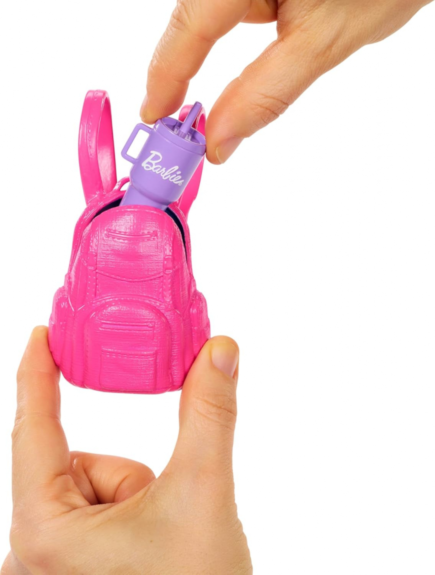 Barbie Travel Doll & Accessories Malibu Dog Walker