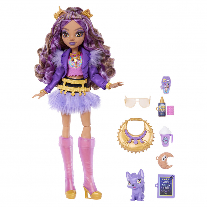 Monster High Core Refresh 2 2026 Clawdeen Wolf doll