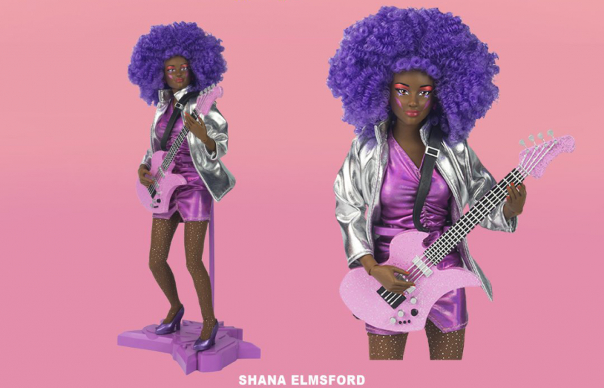 Jem and The Holograms Shana Elmsford doll