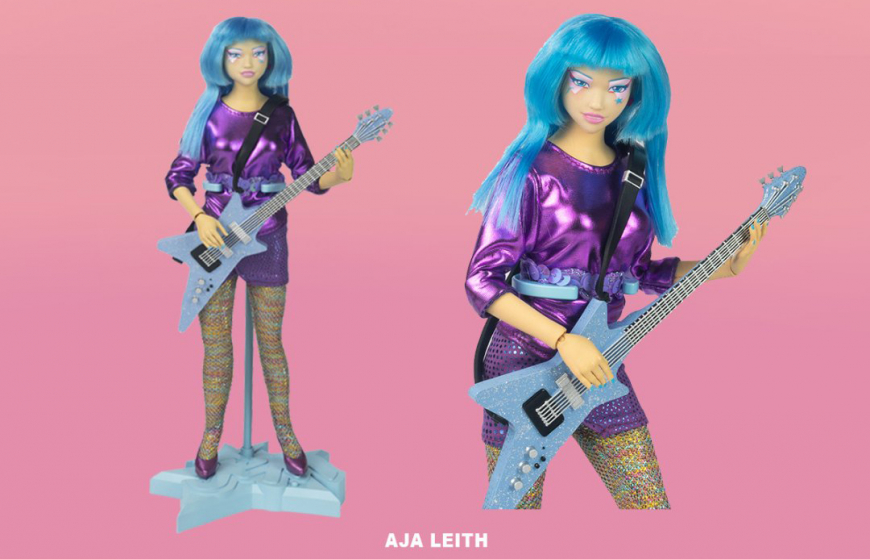 Jem and The Holograms Aja Leith doll