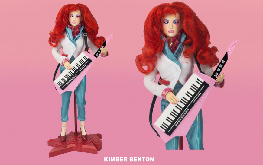 Jem and The Holograms Kimber Benton doll