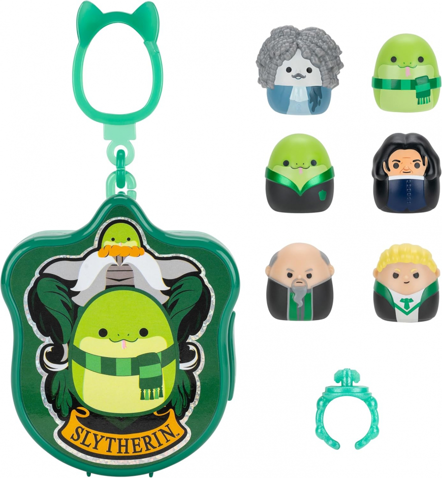 Squish-a-longs “Harry Potter” Clip-a-Longs Mini-Squish Slytherin Multipack