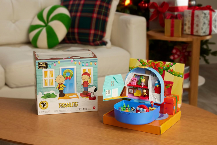 Polly Pocket Collector Compact Peanuts Holiday