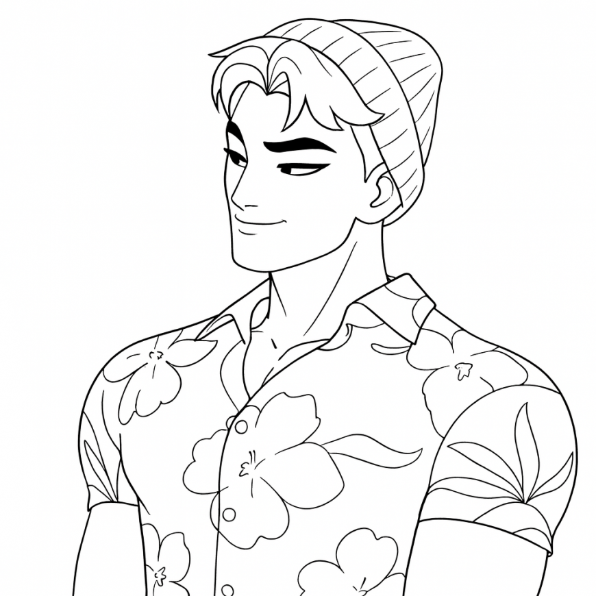 Saja Boys coloring pages