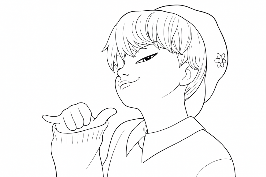 Saja Boys coloring pages