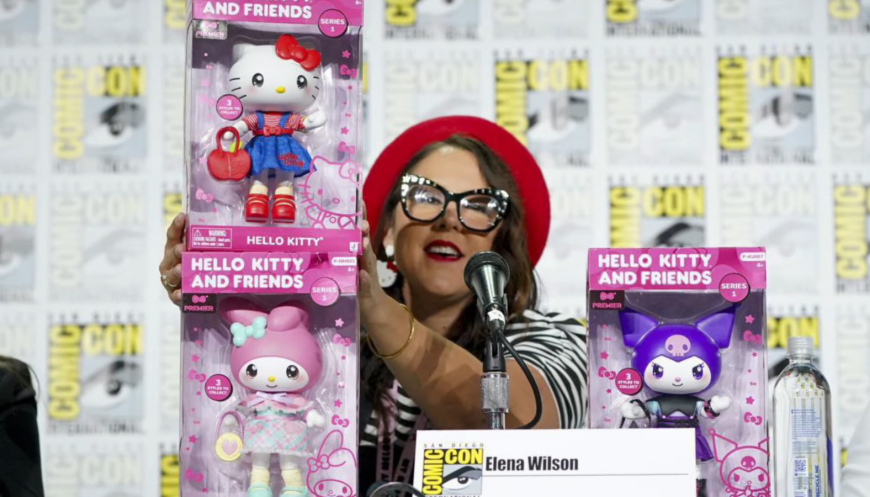 Hello Kitty Articulated Dolls from Jazwares