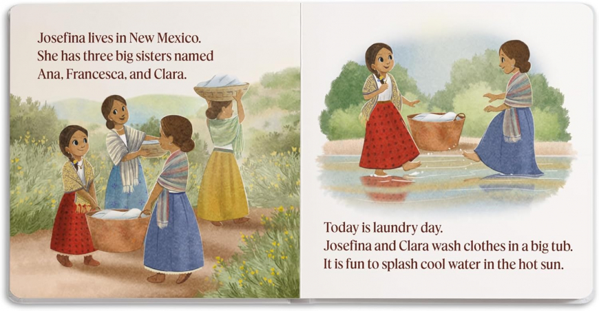 American Girl My First Josefina knit plush Doll