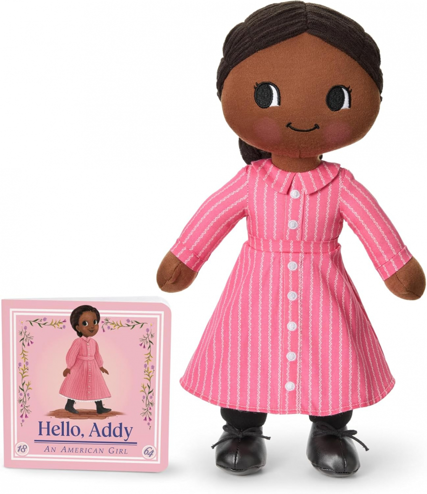 American Girl My First Addy knit plush Doll