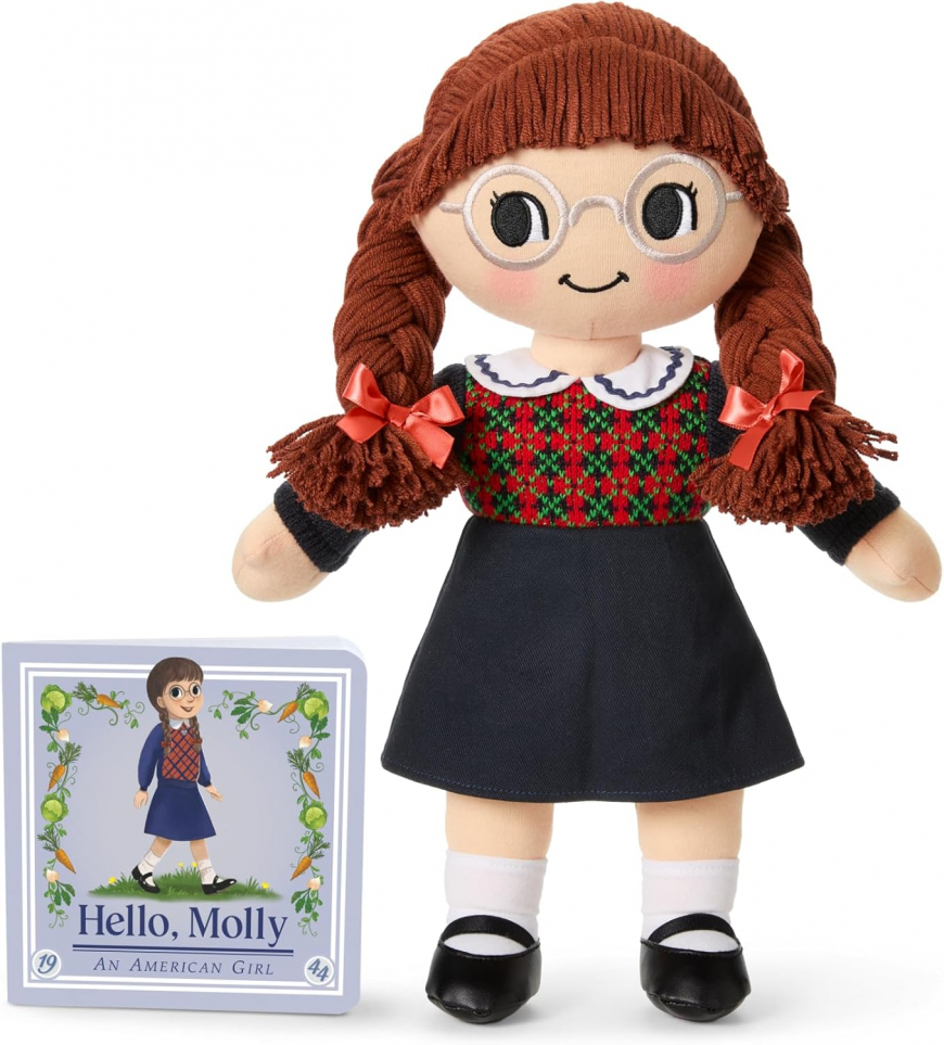 American Girl My First Molly knit plush Doll