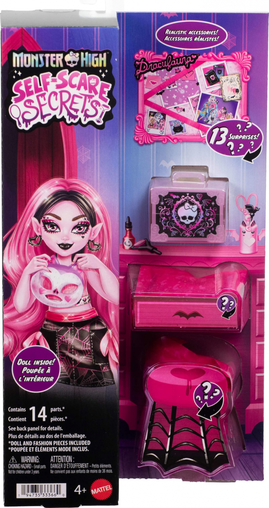 Monster High Self Scare Secrets Draculaura doll