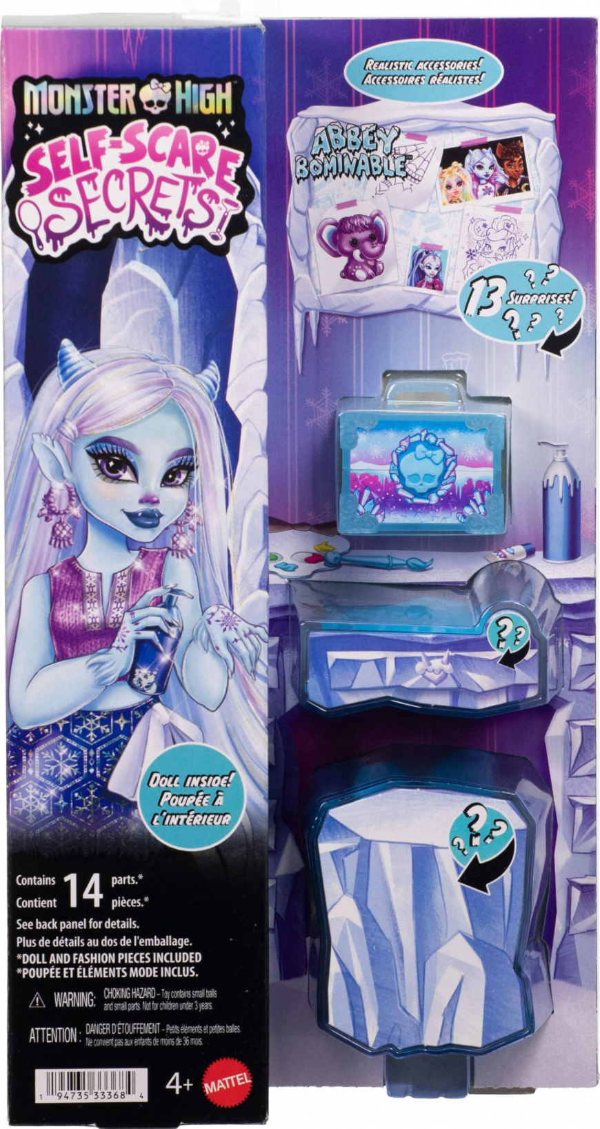 Monster High Self Scare Secrets Abbey Bominable doll