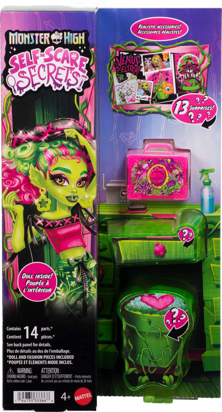 Monster High Self Scare Secrets Venus McFlytrap doll