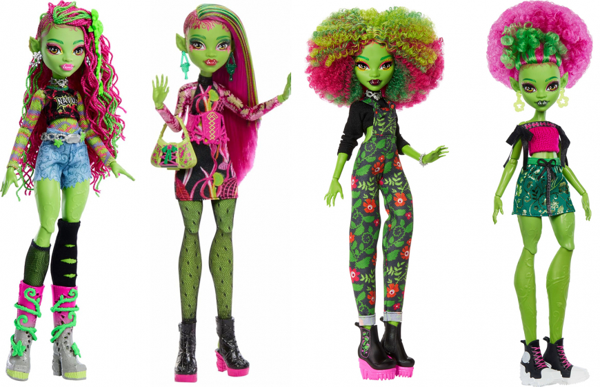 Monster High G3 Venus McFlytrap dolls