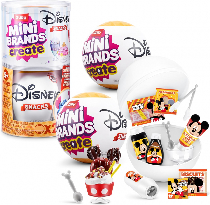 Mini Brands Create Disney Snacks Series 1