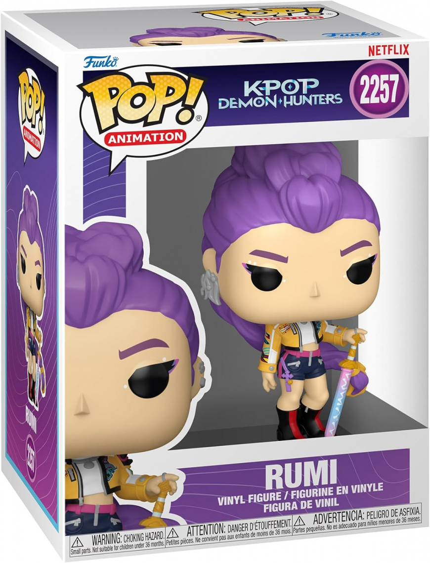 Funko Pop KPop Demon Hunters Rumi figure