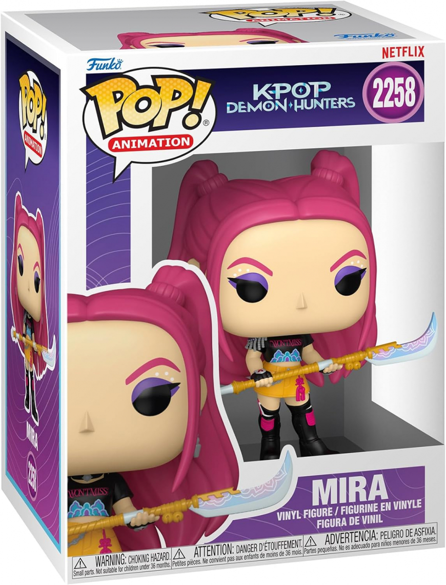 Funko Pop KPop Demon Hunters Mira figure