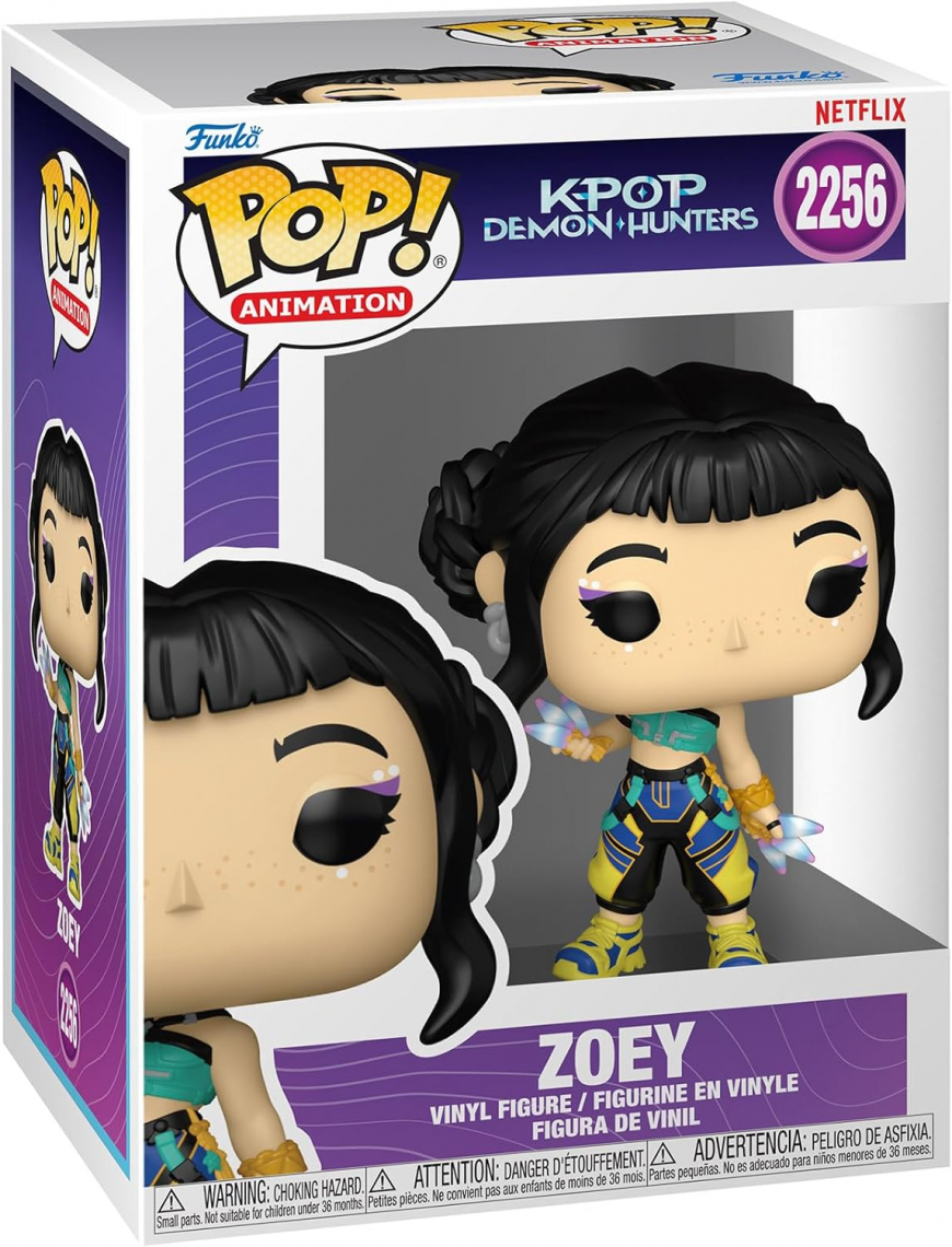 Funko Pop KPop Demon Hunters Zoey figure