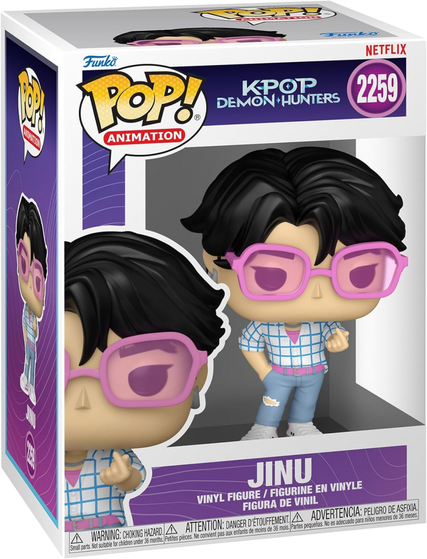 Funko Pop KPop Demon Hunters Jinu figure