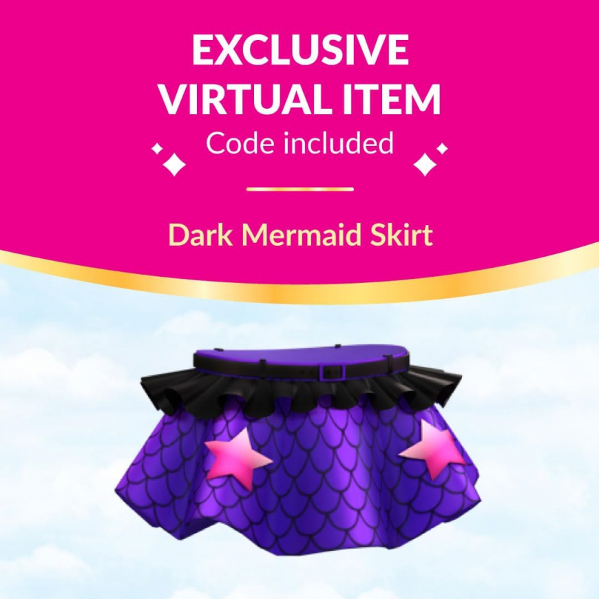 Royale High series 3 Dark Mystic Mermaid doll